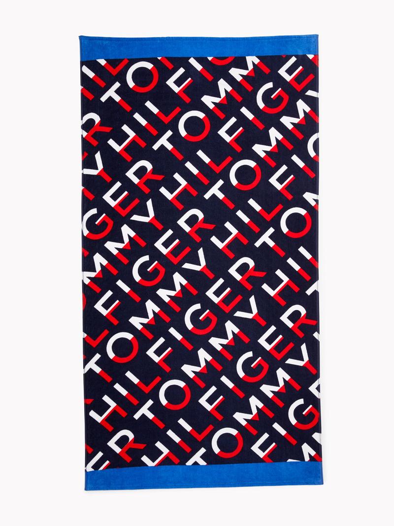 Férfi Tommy Hilfiger Hilfiger Diagonal Beach Towel Úszóruhák Színes | HU 883FDN